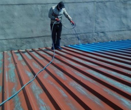 雁江我们是专业的大型桥梁与罐体喷涂施工队